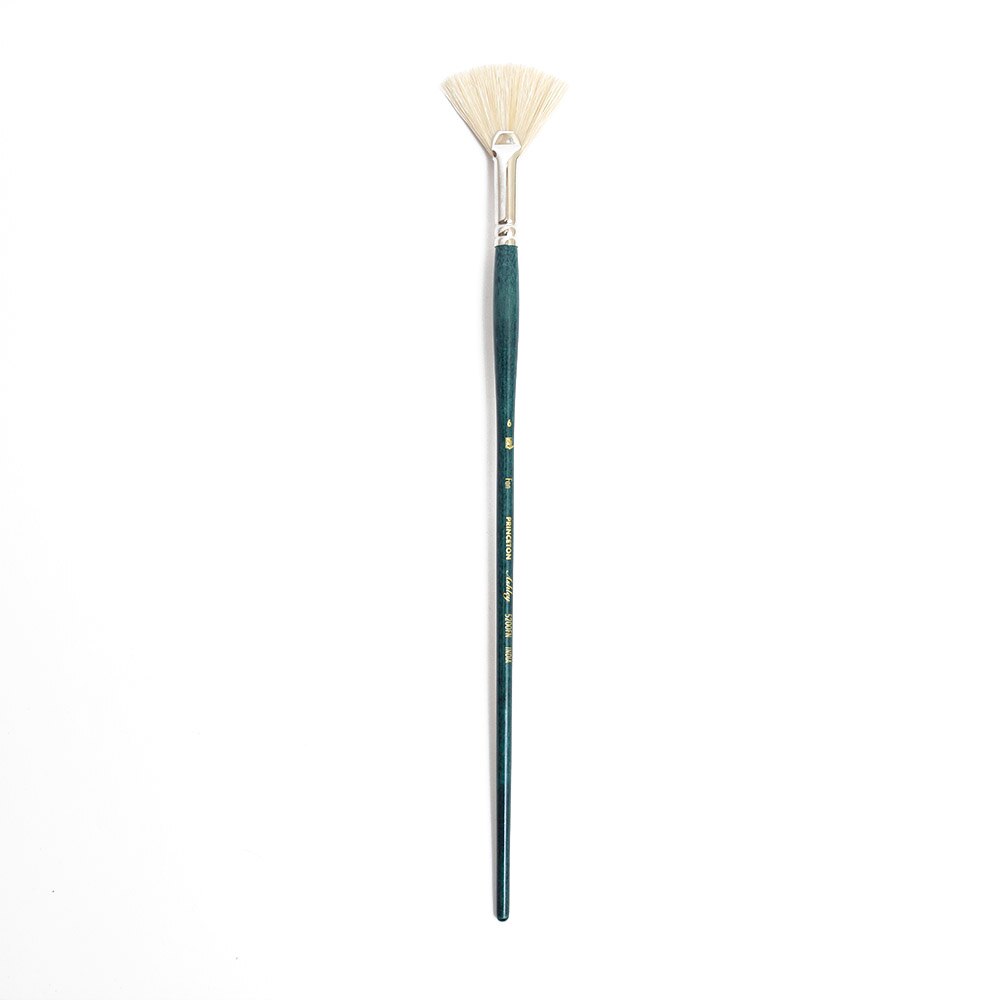 Princeton, Brushes, Art & School, 5200, Ashley, Natural, Bristle, 105318, Fan, 6